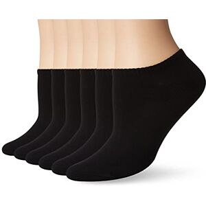 HUE Women's 6-pack Microfiber Liner Socks, Black, One size HUE Women's 6-pack Microfiber Liner Socks, Black, One size