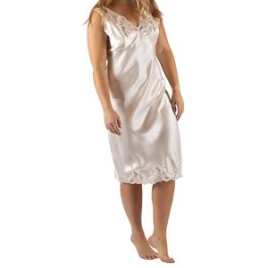Shadowline Women's Rochelle Satin Full Slip with Adjustable Straps, Ivory, 3X Shadowline Women's Rochelle Satin Full Slip with Adjustable Straps, Ivory, 3X