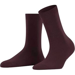 FALKE Women's Cosy Wool W So Viscose Cashmere Plain 1 Pair Socks, Red Barolo 8596, 5.5-8 FALKE Women's Cosy Wool W So Viscose Cashmere Plain 1 Pair Socks, Red Barolo 8596, 5.5-8