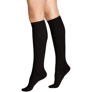 Charnos Unisex Travel Flight Socks Black Medium Charnos Unisex Travel Flight Socks Black Medium