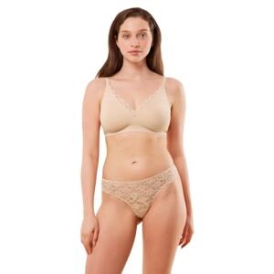 Triumph Women's Amourette N01 Bra, Skin, 34D Triumph Women's Amourette N01 Bra, Skin, 34D