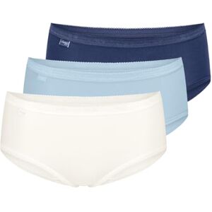 Sloggi Womens Basic+ Midi C3p, Multiple Colours 20, 44 UK Sloggi Womens Basic+ Midi C3p, Multiple Colours 20, 44 UK