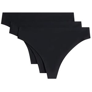 Chantelle Women's, SOFTSTRETCH, ThongPacks (X3), Women's invisible lingerie, Black, One Size Chantelle Women's, SOFTSTRETCH, ThongPacks (X3), Women's invisible lingerie, Black, One Size