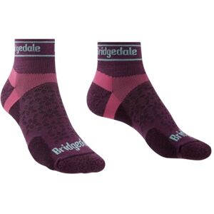 Bridgedale TRAIL RUN Ultralight T2 Merino Sport Low-Women's- Small-Damson Bridgedale TRAIL RUN Ultralight T2 Merino Sport Low-Women's- Small-Damson