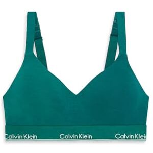 Calvin Klein Women’s Lift Bralette with Logo Band, Blue (Turf), M Calvin Klein Women’s Lift Bralette with Logo Band, Blue (Turf), M