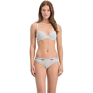 Puma Women's Women's T-shirt (1 Pack) T shirt Bra, Grey Melange, 34A UK Puma Women's Women's T-shirt (1 Pack) T shirt Bra, Grey Melange, 34A UK