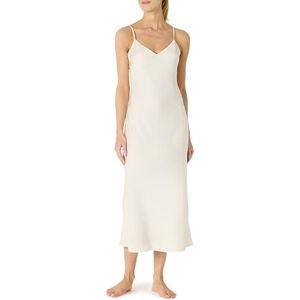 Amazon Essentials Women's Satin Sleeveless Cami Midi Nightgown, Ivory, L Amazon Essentials Women's Satin Sleeveless Cami Midi Nightgown, Ivory, L