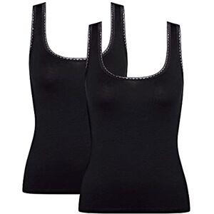 Sloggi Women's GO Tank Top C2P Shirts, BLACK, L Sloggi Women's GO Tank Top C2P Shirts, BLACK, L