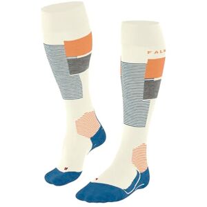 FALKE Women's SK4 Advanced W Kh Wool Functional Yarn Warm Thin 1 Pair Skiing Socks, Beige Cream 2080 Trend, 7-8 FALKE Women's SK4 Advanced W Kh Wool Functional Yarn Warm Thin 1 Pair Skiing Socks, Beige Cream 2080 Trend, 7-8