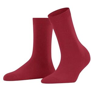 FALKE Women's Cosy Wool W So Viscose Cashmere Plain 1 Pair Socks, Red Scarlet 8228, 2.5-5 FALKE Women's Cosy Wool W So Viscose Cashmere Plain 1 Pair Socks, Red Scarlet 8228, 2.5-5