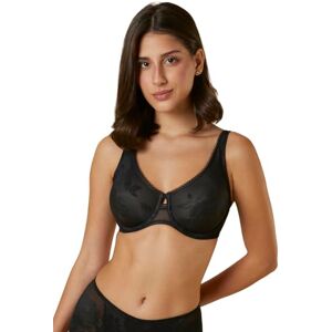 Triumph Womens Wild Rose Sensation W01 Minimizer Bra, Black, 40D UK Triumph Womens Wild Rose Sensation W01 Minimizer Bra, Black, 40D UK