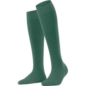 FALKE Women's Softmerino W Kh Wool Cotton Long Plain 1 Pair Knee-High Socks, Green Caiman 7998, 5.5-6.5 FALKE Women's Softmerino W Kh Wool Cotton Long Plain 1 Pair Knee-High Socks, Green Caiman 7998, 5.5-6.5