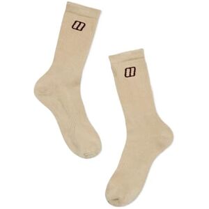 Berghaus Adult Unisex Everyday Socks, Light Grey, L-XL Berghaus Adult Unisex Everyday Socks, Light Grey, L-XL