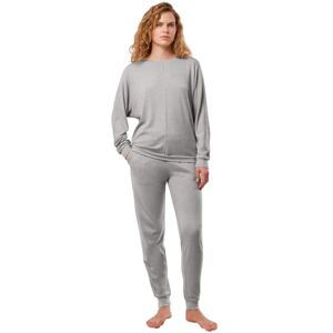 Triumph Women's Comfort Cosy Trouser Pyjama Bottoms, Light Grey Mix, 16 Triumph Women's Comfort Cosy Trouser Pyjama Bottoms, Light Grey Mix, 16