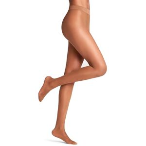 FALKE Women's Pure Matt 20 DEN W Ti Sheer Plain 1 Pair Tights, Brown Hazel 5187, M FALKE Women's Pure Matt 20 DEN W Ti Sheer Plain 1 Pair Tights, Brown Hazel 5187, M