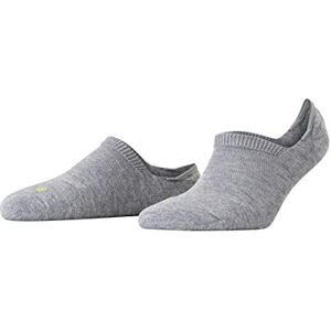 FALKE Women's Cool Kick Invisible W In Soft Breathable Quick Drying No-Show Plain 1 Pair Liner Socks, Grey Light 3400-O, 2.5-3.5 FALKE Women's Cool Kick Invisible W In Soft Breathable Quick Drying No-Show Plain 1 Pair Liner Socks, Grey Light 3400-O, 2.5-3.5