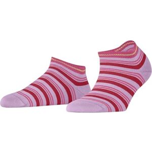 FALKE Women's Smart Stripe W Sn Cotton Low-Cut Patterned 1 Pair Trainer Socks, Pink Shell 8045, 5.5-8 FALKE Women's Smart Stripe W Sn Cotton Low-Cut Patterned 1 Pair Trainer Socks, Pink Shell 8045, 5.5-8