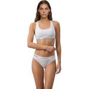 Calvin Klein Women's Bralette 2Pk LV00QF8494 Bralette, Multi (White/Cradle Pink), 4XL Calvin Klein Women's Bralette 2Pk LV00QF8494 Bralette, Multi (White/Cradle Pink), 4XL