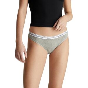 Calvin Klein Women’s Bikini Briefs with Logo Waistband, Grey (Grey Heather), M Calvin Klein Women’s Bikini Briefs with Logo Waistband, Grey (Grey Heather), M