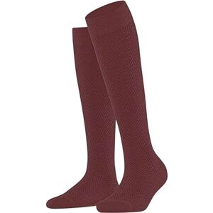 FALKE Women's Fable Estate W Kh Wool Long Plain 1 Pair Knee-High Socks, Brown Cayenne 5950, 2.5-5 FALKE Women's Fable Estate W Kh Wool Long Plain 1 Pair Knee-High Socks, Brown Cayenne 5950, 2.5-5