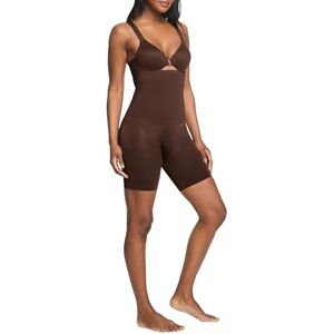 Spanx High-Waist Mid-Thigh Short Seamless Shapewear Ultra-Firm Compression, Breathable, Thigh and Tummy Control Chestnut Brown Spanx High-Waist Mid-Thigh Short Seamless Shapewear Ultra-Firm Compression, Breathable, Thigh and Tummy Control Chestnut Brown