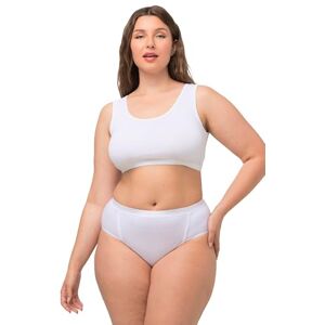 Ulla Popken Bustier, Schlupfform, einfarbig T-Shirt Bra, Snow White Ulla Popken Bustier, Schlupfform, einfarbig T-Shirt Bra, Snow White