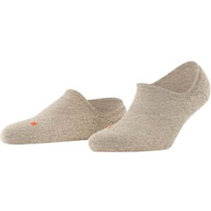 FALKE Women's Keep Warm W In Wool No-Show Plain 1 Pair Liner Socks, Beige Melange 4043, 2.5-3.5 FALKE Women's Keep Warm W In Wool No-Show Plain 1 Pair Liner Socks, Beige Melange 4043, 2.5-3.5