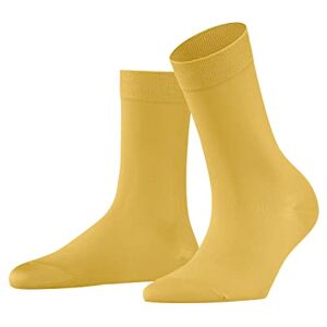 FALKE Women's Cotton Touch W So Thin Plain 1 Pair Socks, Yellow Mustard 1187, 2.5-5 FALKE Women's Cotton Touch W So Thin Plain 1 Pair Socks, Yellow Mustard 1187, 2.5-5