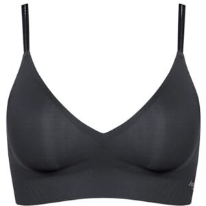 Sloggi Women's BODY ADAPT Bralette Bustier , BLACK, XS Plus Sloggi Women's BODY ADAPT Bralette Bustier , BLACK, XS Plus