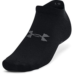 Under Armour Essential No Show 6pack Socks Unisex, S, Black Under Armour Essential No Show 6pack Socks Unisex, S, Black