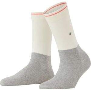 Burlington Women's Sunrise W So Cotton Patterned 1 Pair Socks, Grey Light Heather 3223, 3.5-7 Burlington Women's Sunrise W So Cotton Patterned 1 Pair Socks, Grey Light Heather 3223, 3.5-7