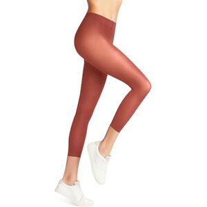 FALKE Women's Pure Matt 50 DEN Capri W Le Semi-Opaque Plain 1 Pair Leggings, Red Lobster 8862, S-M FALKE Women's Pure Matt 50 DEN Capri W Le Semi-Opaque Plain 1 Pair Leggings, Red Lobster 8862, S-M