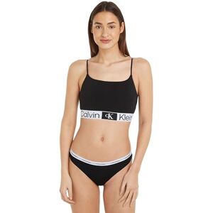 Calvin Klein Women's Lightly Lined Bralette, Black, L Calvin Klein Women's Lightly Lined Bralette, Black, L