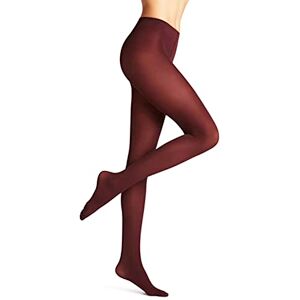 FALKE Women's Pure Matt 50 DEN W Ti Semi-Opaque Plain 1 Pair Tights, Red Barolo 8596, XL FALKE Women's Pure Matt 50 DEN W Ti Semi-Opaque Plain 1 Pair Tights, Red Barolo 8596, XL
