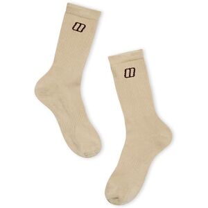 Berghaus Adult Unisex Everyday Socks, Light Grey, S-M Berghaus Adult Unisex Everyday Socks, Light Grey, S-M