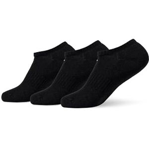Nike Unisex U Nk Everyday Cush Ns 3pr Socks, black/(white), L UK Nike Unisex U Nk Everyday Cush Ns 3pr Socks, black/(white), L UK
