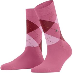 Burlington Women's Queen W So Cotton Patterned 1 Pair Socks, Pink Tea Rose 8847-O, 3.5-7 Burlington Women's Queen W So Cotton Patterned 1 Pair Socks, Pink Tea Rose 8847-O, 3.5-7