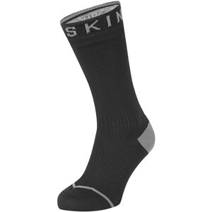 SEALSKINZ Briston Unisex Waterproof Warm Weather Mid Length Merino Wool Lined Sock Seamless, Thin & Comfortable Hydrostop to Block Water Penetration SEALSKINZ Briston Unisex Waterproof Warm Weather Mid Length Merino Wool Lined Sock Seamless, Thin & Comfortable Hydrostop to Block Water Penetration
