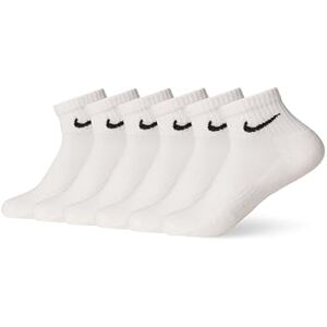 Nike SX7669-100 Everyday Cushioned Socks Men's WHITE/BLACK Size XL Nike SX7669-100 Everyday Cushioned Socks Men's WHITE/BLACK Size XL