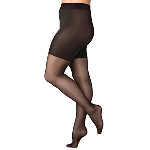 FALKE Women's Beauty Plus 20 DEN W Ti Sheer Plain 1 Pair Tights, Black 3009, LONG FALKE Women's Beauty Plus 20 DEN W Ti Sheer Plain 1 Pair Tights, Black 3009, LONG