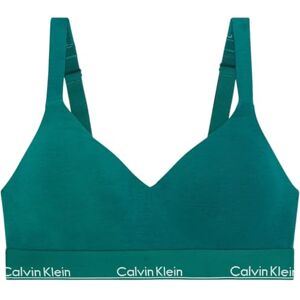 Calvin Klein Women’s Lift Bralette with Logo Band, Blue (Turf), L Calvin Klein Women’s Lift Bralette with Logo Band, Blue (Turf), L