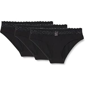 Triumph Women's Feel of Modal Tai 3p Underwear, Black, L Triumph Women's Feel of Modal Tai 3p Underwear, Black, L