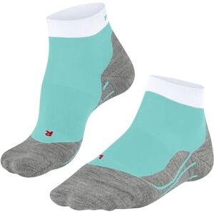 FALKE Women's RU4 Endurance Cool Short W Sso Functional Yarn Anti-Blister 1 Pair Running Socks, Blue Fiji 6423, 7-8 FALKE Women's RU4 Endurance Cool Short W Sso Functional Yarn Anti-Blister 1 Pair Running Socks, Blue Fiji 6423, 7-8