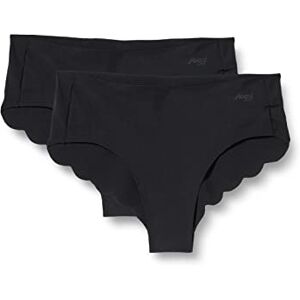 Sloggi Women's ZERO Modal 2.0 H Hipster 2P Briefs, BLACK, XS Sloggi Women's ZERO Modal 2.0 H Hipster 2P Briefs, BLACK, XS