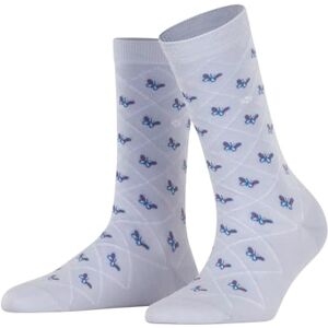 Burlington Women's Butterflies W So Cotton Patterned 1 Pair Socks, Blue Cosmic Sky 6537, 3.5-7 Burlington Women's Butterflies W So Cotton Patterned 1 Pair Socks, Blue Cosmic Sky 6537, 3.5-7