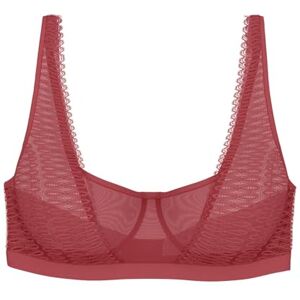 Triumph Women's Aura Spotlight T Minimizer Bra, Strawberry Allure, 32E Triumph Women's Aura Spotlight T Minimizer Bra, Strawberry Allure, 32E
