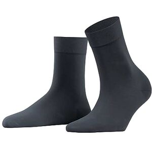 FALKE Women's Fine Softness 50 DEN W So Semi-Opaque Plain 1 Pair Socks, Grey Graphite 3146, 2.5-5 FALKE Women's Fine Softness 50 DEN W So Semi-Opaque Plain 1 Pair Socks, Grey Graphite 3146, 2.5-5