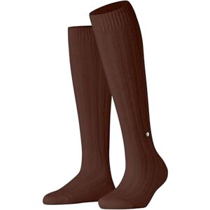 Burlington Women's Soft Rib W Kh Alpaca Wool Long Plain 1 Pair Knee-High Socks, Brown Cinnamon 5186, 2.5-5 Burlington Women's Soft Rib W Kh Alpaca Wool Long Plain 1 Pair Knee-High Socks, Brown Cinnamon 5186, 2.5-5