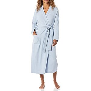 Amazon Essentials Women's Lightweight Waffle Full-Length Robe (Available in Plus Size), Dusty Blue, XS Amazon Essentials Women's Lightweight Waffle Full-Length Robe (Available in Plus Size), Dusty Blue, XS