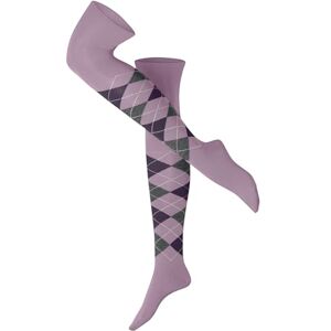 Burlington Women's Marylebone W Ok Wool Long Patterned 1 Pair Overknee Socks, Purple Sephia Dust 6328, 3.5-7 Burlington Women's Marylebone W Ok Wool Long Patterned 1 Pair Overknee Socks, Purple Sephia Dust 6328, 3.5-7